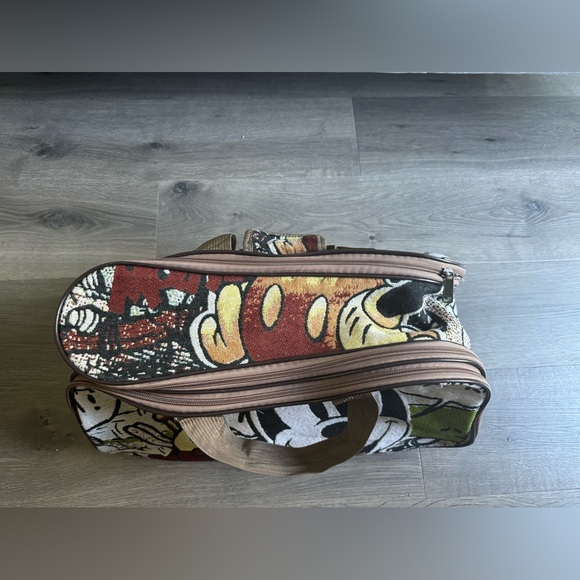 Mickey Mouse duffel weekend rolling bag for a short trip. - Picture 9 of 13